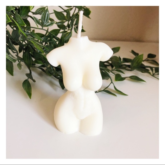 Moon Woman Goddess Body Soy Ritual Fall Candle - Picture 3 of 8